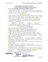 grade 11th phys work sheet from Unit 3 with Answers.pdf
